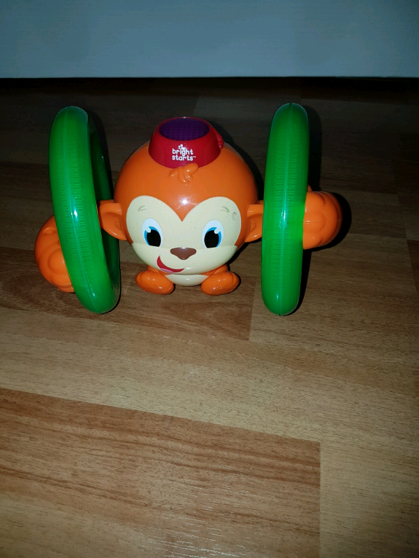 bright starts roll and glow monkey